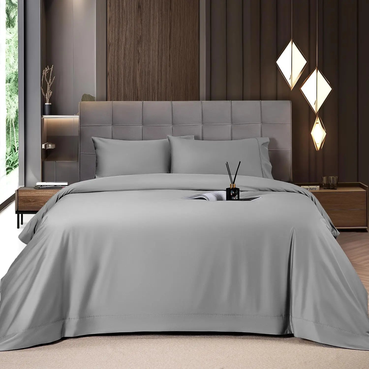 Bamboo Sheets Set-6pc