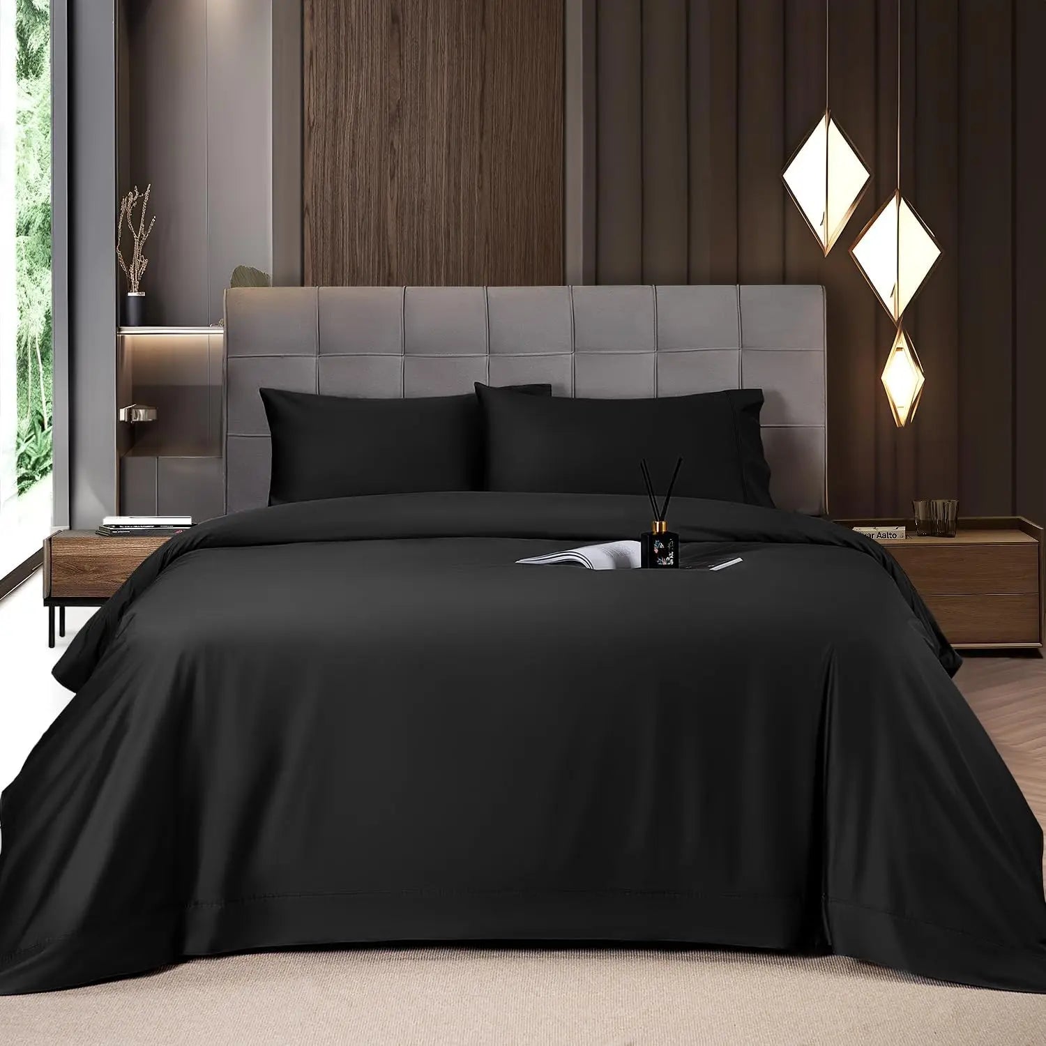 Bamboo Sheets Set-6pc