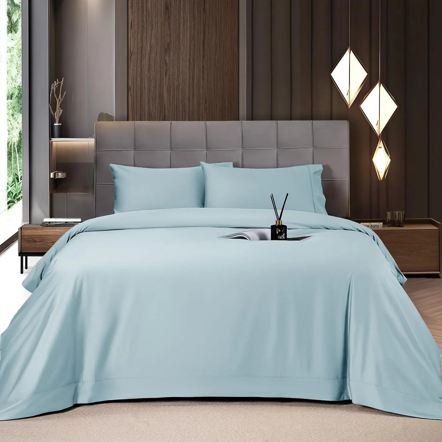 Bamboo Sheets Set-6pc
