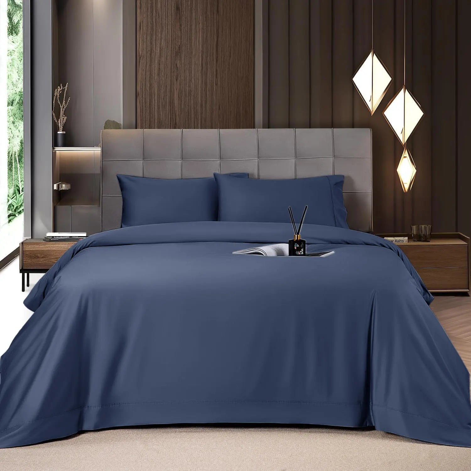 Bamboo Sheets Set-6pc